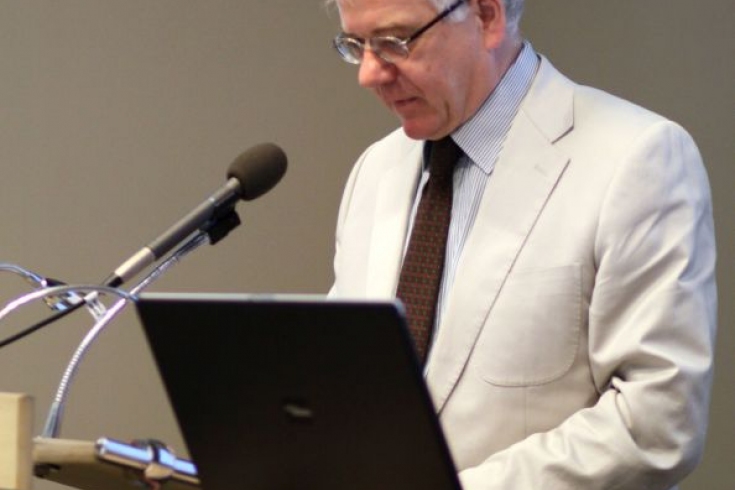 fot. Sebastian Szulfer/KSAP Dyrektor KSAP Jacek Czaputowicz przemawia na mównicy